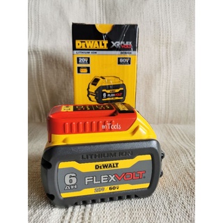 แบตเตอรี่ลิเธียม แบต DeWALT 6AH FLEXVOLT​