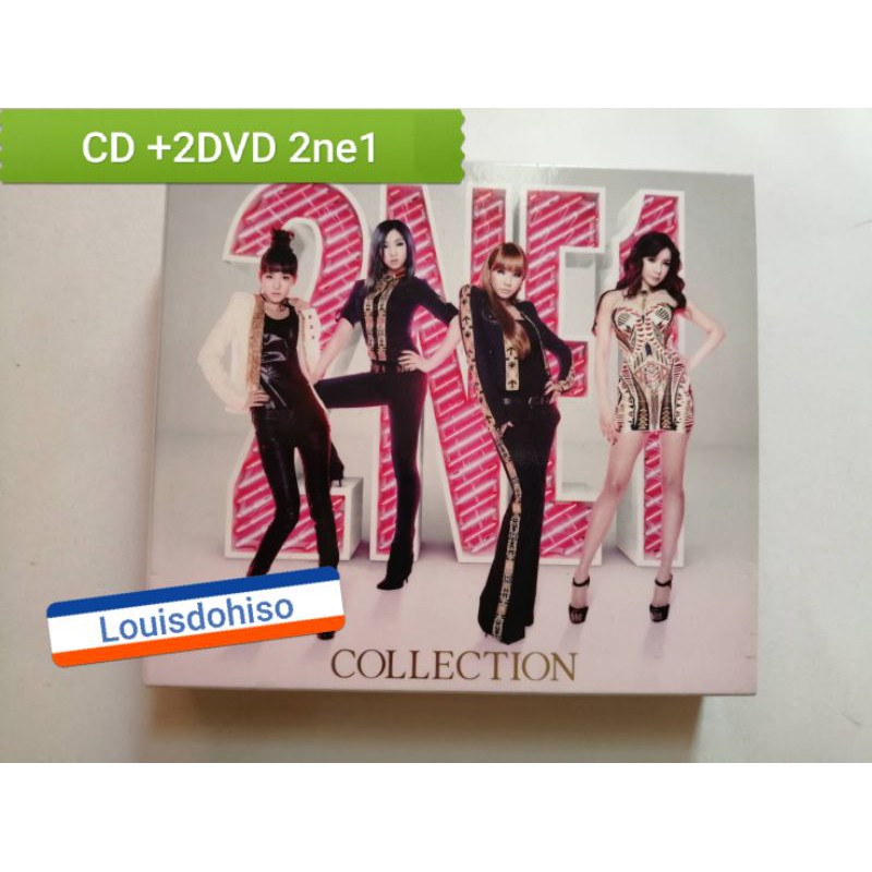 ของแท้มือสอง 2ne1 Collection CDและ2DVD โฟโต้บุ๊ค Photobook สภาพสะสมกล่องสวย วง2ne1 cdเพลง2ne1 k-pop 