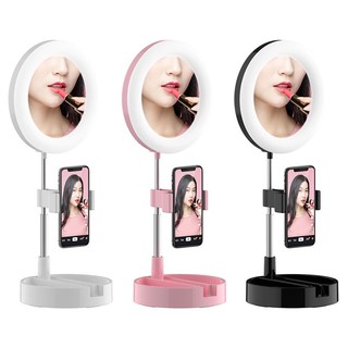 🔥🔥ไฟวงแหวน LED แต่งหน้า ไลฟ์สด🔥🔥 G3 Live Makeup Multipurpose Desk Lamp