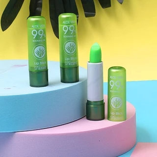 ลิป PEIYEN Aloe Vera 99% PNF LIPSTICK Soothing Gel Peinifen Lip ลิปมัน ว่านหาง อโลเวร่า ว่านหางจระเข้ สติก