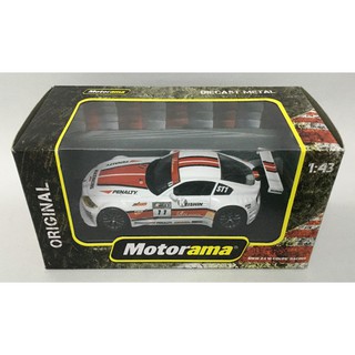 รถเหล็ก Motorama BMW Z4 M Coupe Racing No.11 สีขาวแดงคาดลายแข่ง