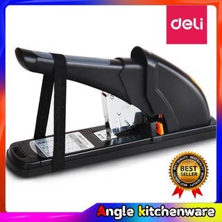 ส่งฟรี!! Power Saving Heavy-Duty Stapler เครื่องเย็บกระดาษ 120 หน้า รุ่นประหยัดแรง ยี่ห้อ Deli 0386