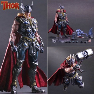 Figma ฟิกม่า Variant Play Arts Kai Avengers Marvel Universe อเวนเจอร์ส จักรวาลภาพยนตร์มาร์เวล Thor ธอร์ เทพเจ้าสายฟ้า