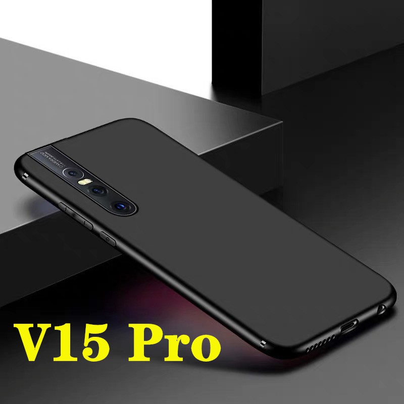 Case TPU VIVO V15pro เคสซิลิโคนนิ่ม สวยและบางมาก สีดํา สินค้าพร้อมส่ง