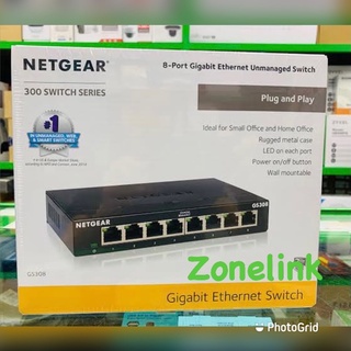 GS308 Gigabit Switch 8port Netgear