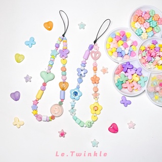 Le.Twinkle 💜 Phonecharm 🧡 สายคล้องโทรศัพท์ สายคล้องมือถือ ที่ห้อยโทรศัพท์ ที่ห้อยมือถือ