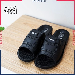 รองเท้า ADDA 74601 - แตะ สวม ลำลอง สบาย - ดำ - รองเท้า แตะ สวมลำลอง พื้นเบา สวมสบาย ของแท้ ลด ราคาพิเศษ รองเท้าแตะ