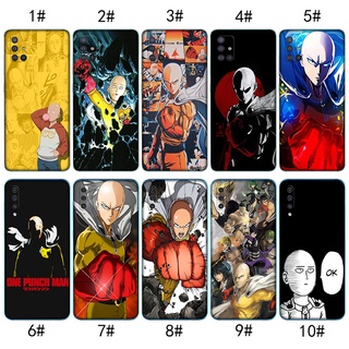 เคสโทรศัพท์มือถือ แบบใส ลาย One Punch Man สําหรับ Samsung Note 8 9 10 20 Lite Plus Ultra EG73