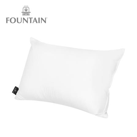 หมอน หมอนหนุนสุญญากาศ FOUNTAIN 70609 18x28 นิ้ว สีขาว หนอนหนุนนอน