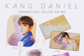 Kang Daniel USB ยูเอสบีคังแดเนียลจากงานแฟนมีต แถมพัดด้วย