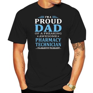 ช่างเภสัชกรรม แฟชั่น #เสื้อยืด 39s Dad Tagless อินเทรนด์สามารถปรับแต่งได้