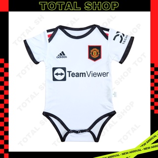 ชุดบอลเด็กทารก 2022/23 ชุดบอลเด็กเล็ก ชุดบอลเด็กแรกเกิดแมนยู Manchester United Babysuit