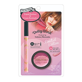 DOLLY WINK LIQUID EYELINER &amp; CREAM EYESHADOW LIMITED อายไลเนอร์ แอนด์ ครีม อายแชโดว์ ลิมิเต็ด 4972915089387