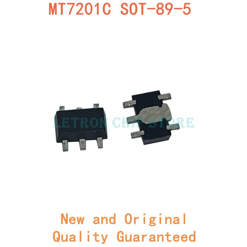 10pcs MT7201C Constant Current LED Driver IC - SOT-89-5 Package