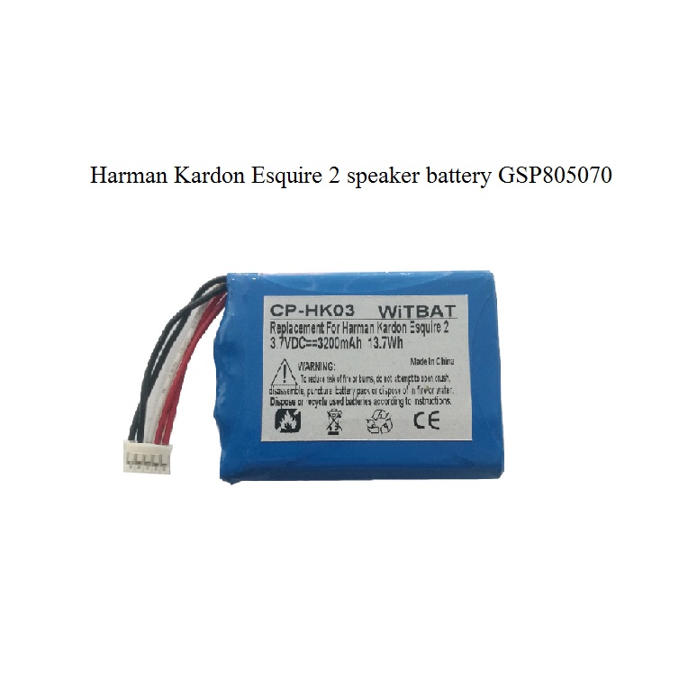 Harman Kardon Esquire 2 speaker battery GSP805070 แบตเตอรี่