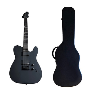 Esp LTD กีตาร์ไฟฟ้า เนื้อแมตต์ สีดําด้าน คุณภาพดี อุปกรณ์เสริมระดับมืออาชีพ