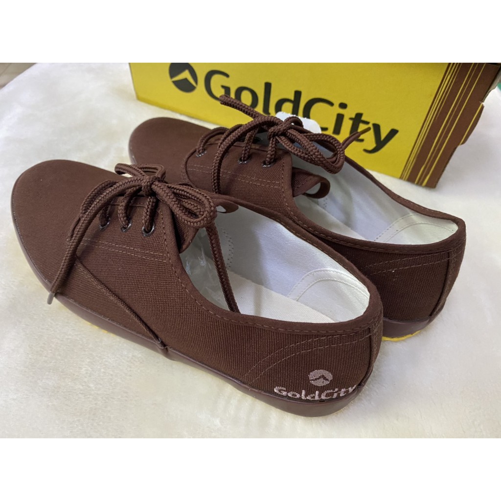 รองเท้าผ้าใบGOLDCITY G009 ทรงหัวเรือ ผ้าแคนวาส สำหรับนักเรียน ทำงาน ของแท้