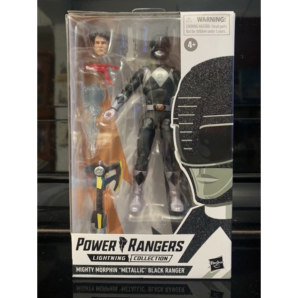 Power Rangers Lightning Collection Mighty Morphin “Metallic” Black Ranger