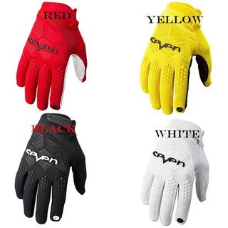 Seven Full Finger Motorcycle Bicycle Gloves Motocross Protective Gears Glove  Motocross Gloves Motorbike Racing Riding Bike Gloves MTB Off Road Out Sports