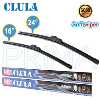 ใบปัดน้ำฝน CLULA ขนาด 16"+24" จำนวน 1 คู่