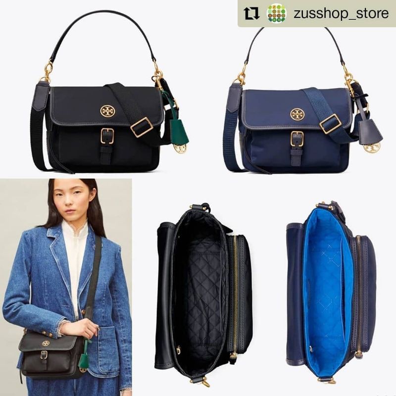พร้อมส่ง​ TORY BURCH PIPER CROSSBODY/black..