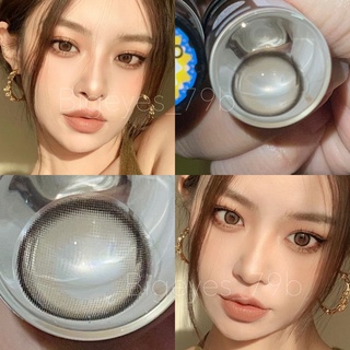 ✨Brown ขนาดตาโต (Bigeyes)☀️กรองแสง uv ✔️จดทะเบียนถูกต้อง 🇰🇷เลนส์สัญชาติเกาหลี🇰🇷