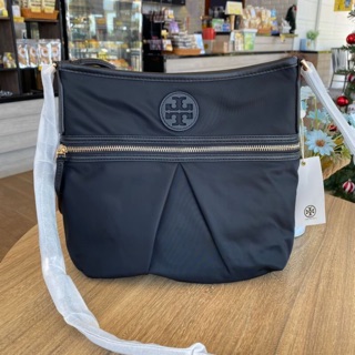 @4,890  📌Latest Tory Burch Black  Nylon Swing Pack Messenger Crossbody