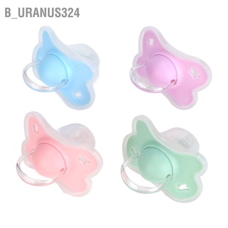 B_Uranus324 จุกนมหลอกเด็กแรกเกิด รูป Binkies ทรงสลิม น่ารัก ปลอดภัย เชื่อถือได้ 4 ชิ้น