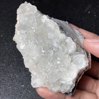 CA292 ผลึก แคลไซต์ ( Calcite ) ตรงปก ของแท้ หินแร่ หินธรรมชาติ แร่ ของสะสม หินมงคล หินนำโชค หินเสริมดวง ของสะสม