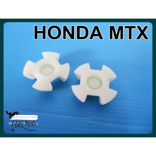 HONDA MTX OUTER STEERING WHEEL BUSHING SET PAIR // บูชยอยพวงมาลัย ตัวนอก (เซ็ท 2 ชิ้น) พลาสติกอย่างดี