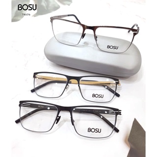 กรอบแว่นตา BOSU รุ่น T8576 วัสดุ Titanium น้ำหนักเบา ใส่สบาย