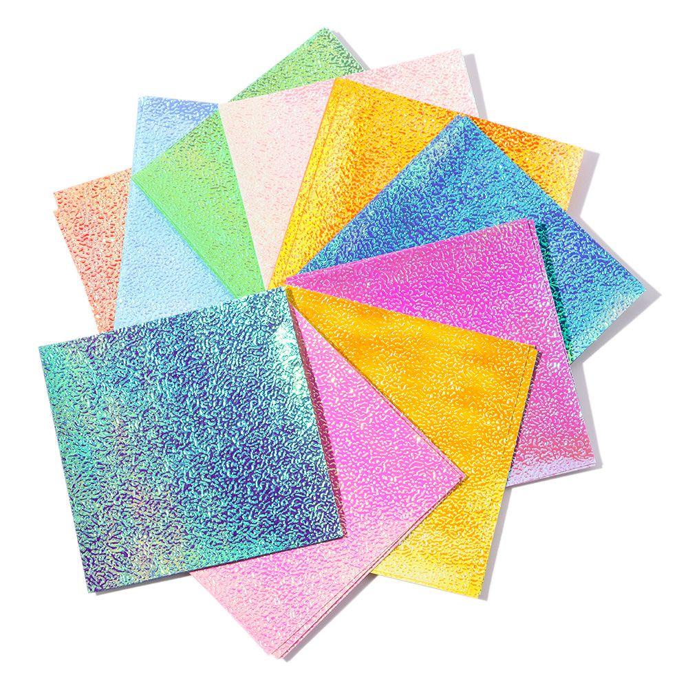 Yann1 50 แผ่นระยิบระยับ Origami กระดาษ Multi-ขนาดของขวัญ Handmade วัสดุ Scrapbooking ตกแต่ง ราคา ถูกที่สุด ดีลบีเคเค แกลเลอรีภาพที่ 7