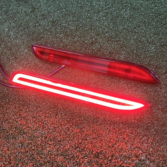 ทับทิมท้าย camry 2007 2009 2011 2012 LED bar โคมสีแดง มีไฟวิ่ง ไฟ 3 step
