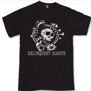 เสื้อยืด พิมพ์ลาย DELINQUENT HABITS BAND s rap สไตล์ฮิปฮอป สําหรับผู้ชาย