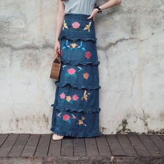 Mona maxi skirt