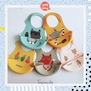 Teenyweeny.shop - Silicone bib บิบทานข้าวซิลิโคน ซิลิโคนบิบ