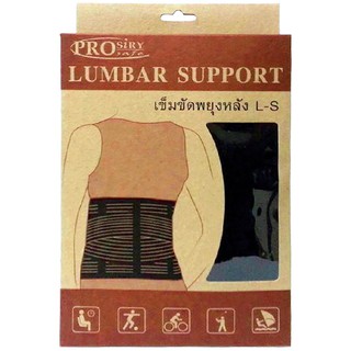 อุปกรณ์เข็มขัดพยุงหลัง Prosiry Safe L BACK SUPPORT PROSIRY LARGE