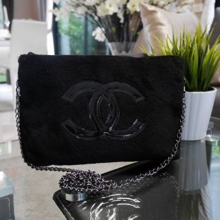 กระเป๋าสะพาย Chanel Black Clutch bag งานพรีเมี่ยมกิ้ฟท์จากเคาเตอร์แบรนด์