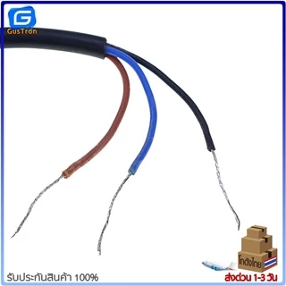 เซ็นเซอร์ตรวจจับโลหะ ระยะตรวจจับ 4 mm LJ12A3-4-Z/BX Inductive Proximity Sensor NPN DC 6-36V LJ12A34Z/BX
