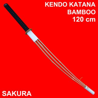 ดาบเคนโด้ ไม้ไผ่ 竹刀 Shinai ชิไน สำหรับฝึก Kendo ดาบไม้ ซามูไร Bokken ดาบญี่ปุ่น Bamboo Wooden Sword Samurai Katana ทนทาน