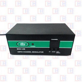 MOD 2-69 Modulator AV to RF ตลอดย่าน CH.2-CH.69 สำหรับ MATV