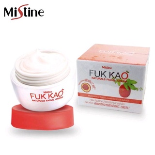 Mistine Fuk Kao Naturals Facial Cream 30g มิสทิน ฟักข้าว เนเชอรัล เฟเชียล ครีม ครีมบำรุงผิวหน้า 30ก. Exp.08.01.2024