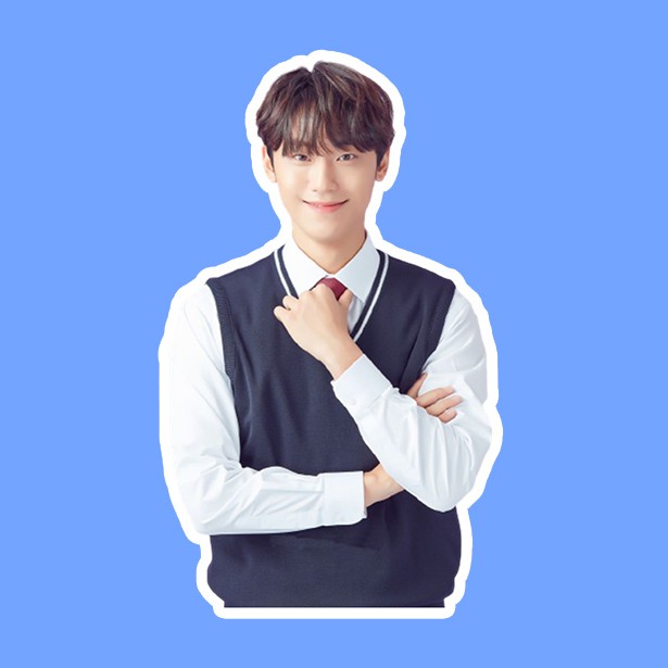 สติ๊กเกอร์ ไดคัท กันน้ำ ติดรถ ติดคอม โทรศัพท์ ดาราเกาหลี 18 Again อีโดฮยอน Lee Do-hyun คิมฮานึล