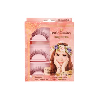 รุ่น Baby003 BabyLashes ขนตาปลอม 3คู่