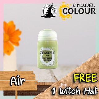 (Air) ELYSIAN GREENCitadel Paint แถมฟรี 1 Witch Hat