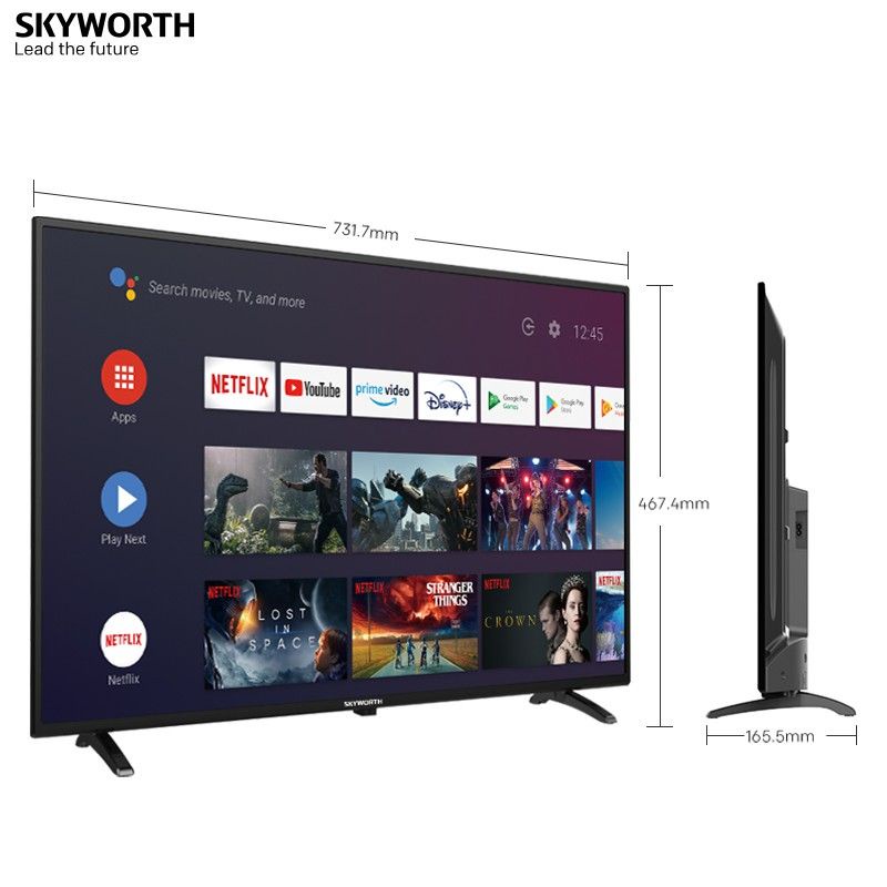 skyworth  จอแอลอีดีทีวี รุ่น32TB7050  จอ 32"