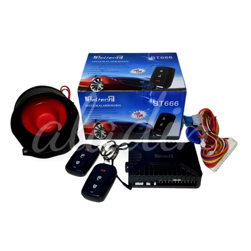 Beltech BT666 สัญญาณเตือนรถยนต์สากล