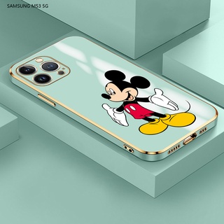 Samsung Galaxy M53 M33 5G เคสซัมซุง สำหรับ Case Electroplated Mickey เคส เคสโทรศัพท์ เคสมือถือ