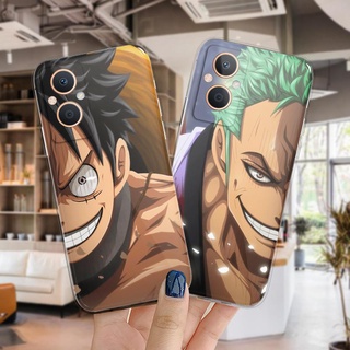 เคสโทรศัพท์มือถือ ซิลิโคนนุ่ม TPU ใส ลาย One Piece สําหรับ OPPO Reno8 Reno 8Z 5G 43