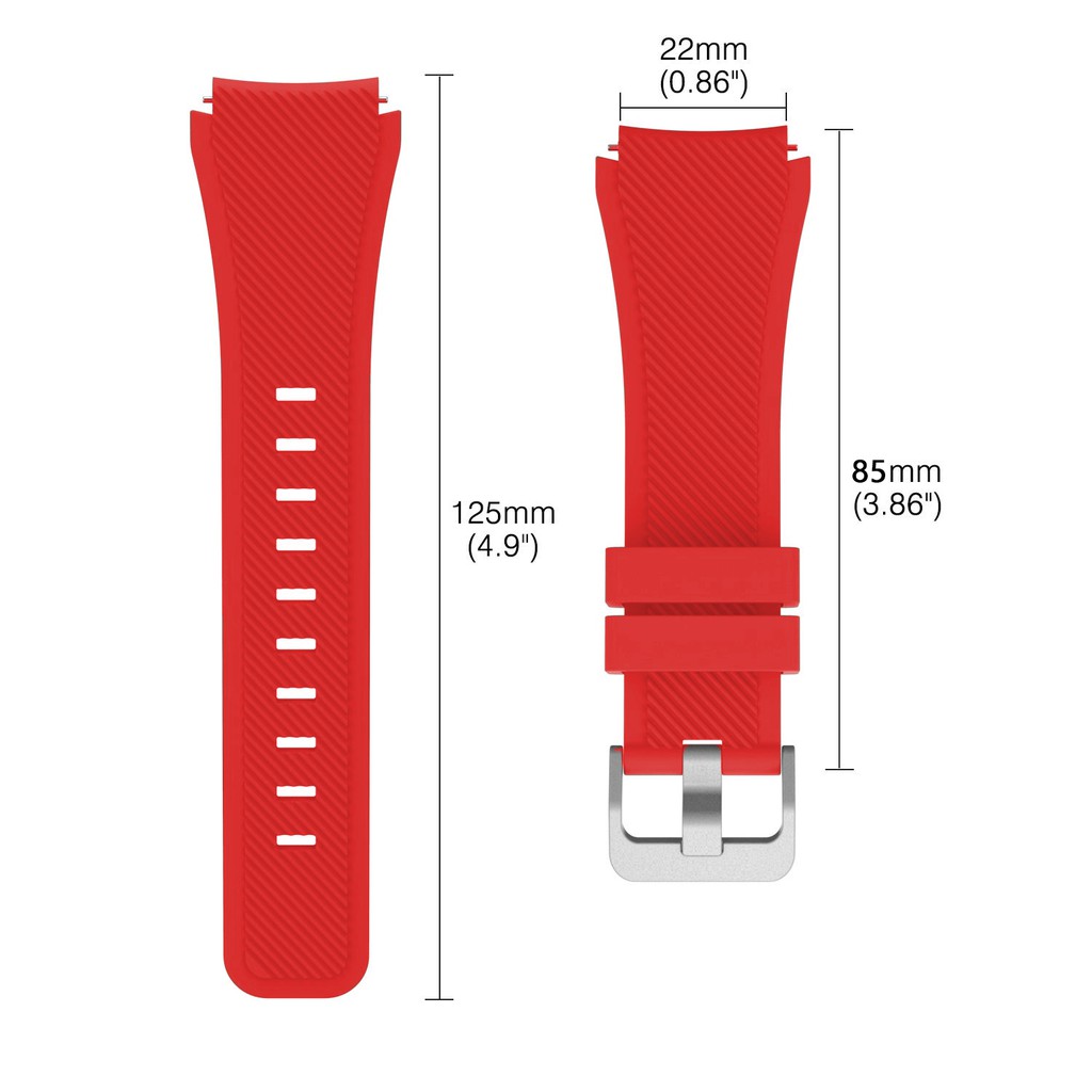 สายนาฬิกาข้อมือซิลิโคน สําหรับ Huami Amazfit Pace Realme watch 2 3 pro